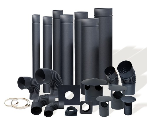 Black steel flue - steel, liner