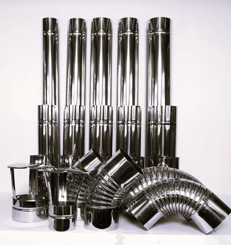 Stainless steel flue liner - stainless,