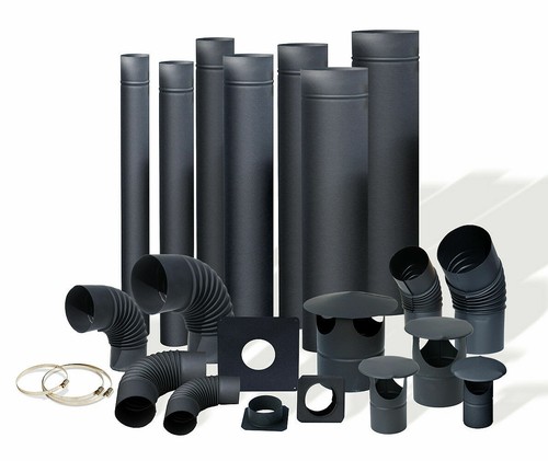 Black steel flue liner pipes - steel,