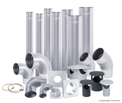 Steel flue liner pipe - flue,