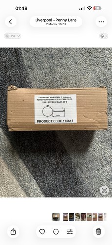 Vailant flue clips - flue, of