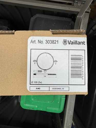 Vaillant ecotec flue - flue, support