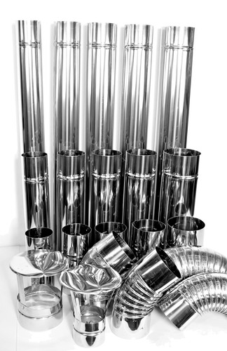 Stainless steel flue liner - stainless,